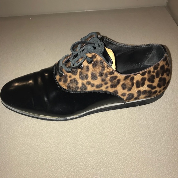 TOD’S Cheetah & Black flats - Picture 3 of 8